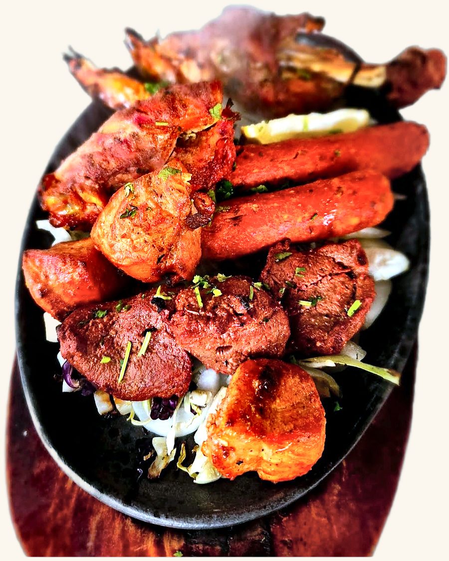Parrillada tandoori de Sabor de la India